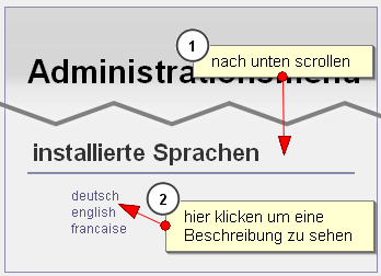 Sprachpaket ausw�hlen